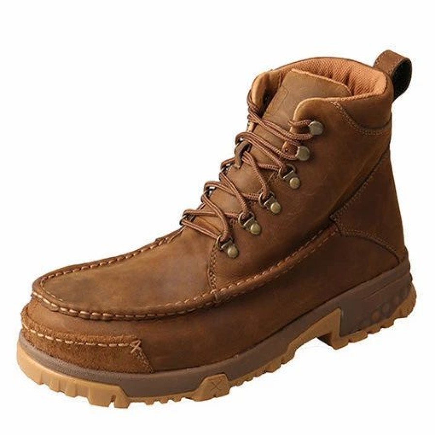 Boots & Shoes * | Twisted X Men'S 6 Composite Toe Leather Lace-Up Work Boot