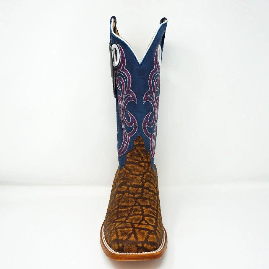 Boots & Shoes * | Anderson Bean Cognac Elephant Print Boots