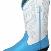 Boots & Shoes * | Smoky Mountain Boots Toddler'S Blue And White Western Toe Boots