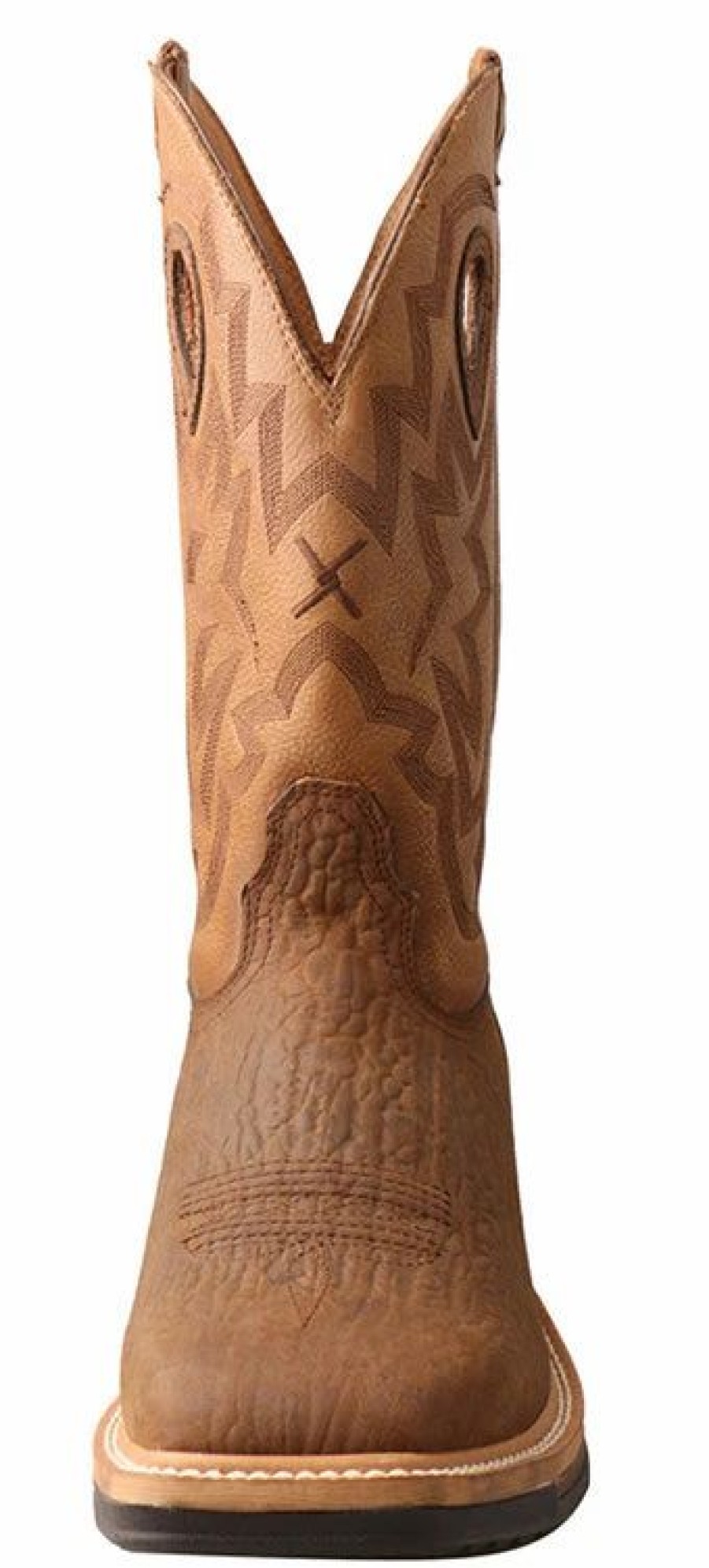 Boots & Shoes * | Twisted X Men'S Dark Brown Tan Composite Square Toe Boot