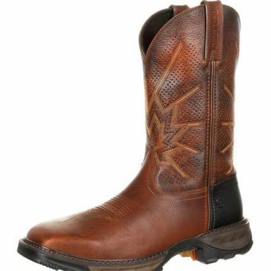 Boots & Shoes * | Durango Men'S Maverick Steel Square Toe