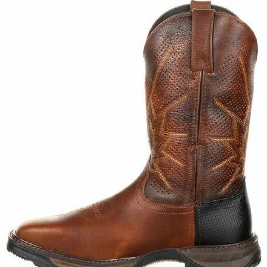 Boots & Shoes * | Durango Men'S Maverick Steel Square Toe