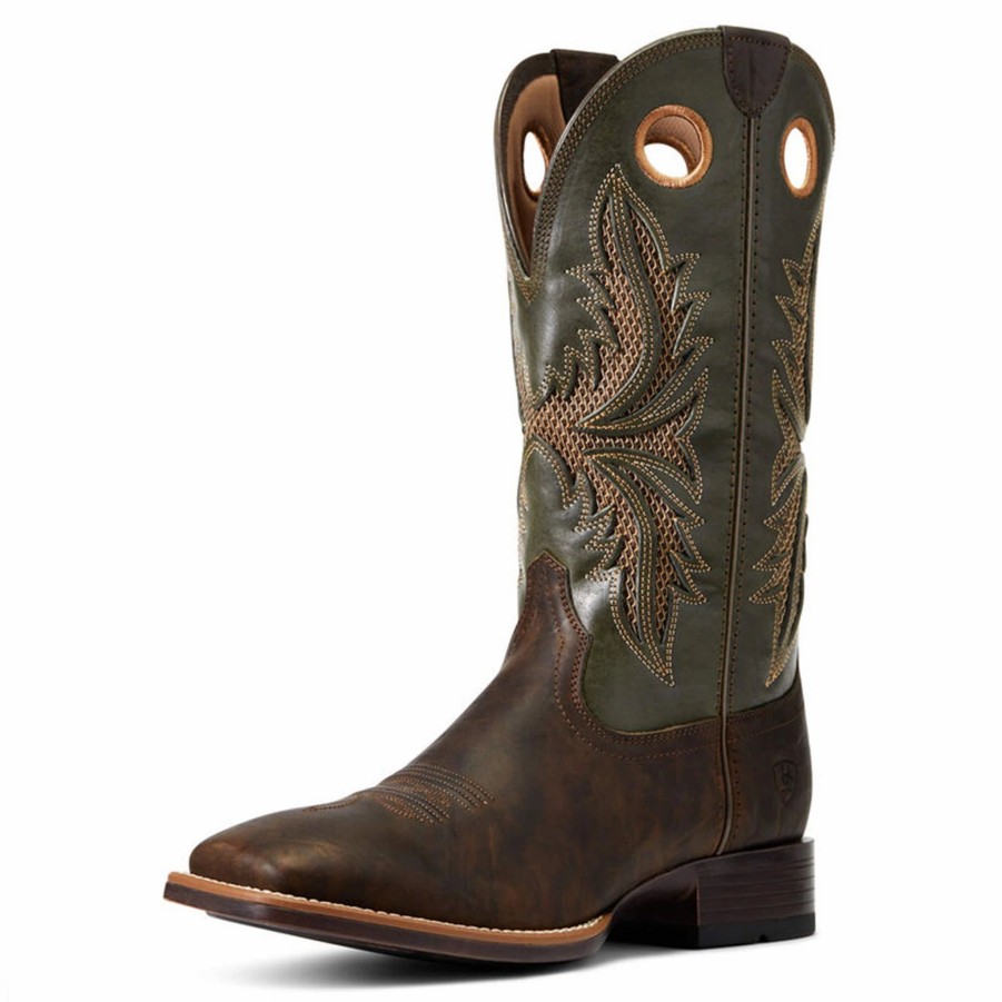 Boots & Shoes * | Ariat Men'S Toughy Venttek 360 Square Toe Boot