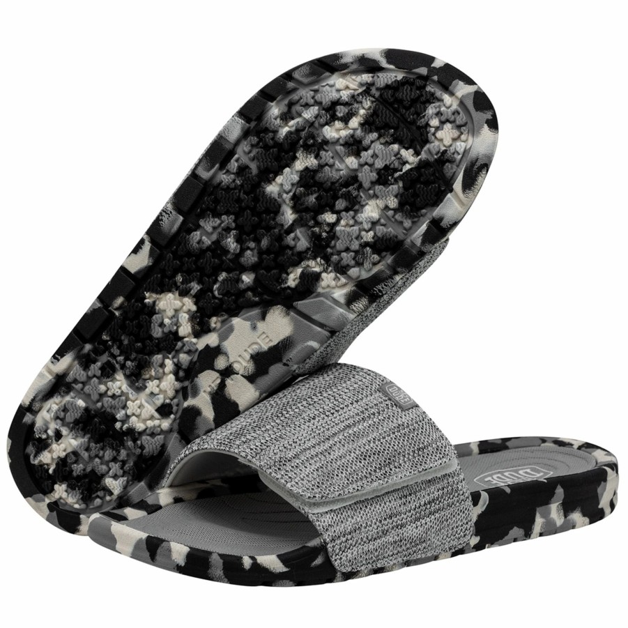 Boots & Shoes * | Heydude Hey Dude Men'S Phoenix Tri Ghost Slides