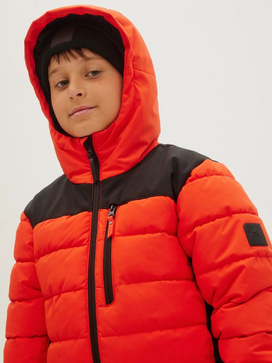 Boys * | O'Neill Boys Igneous Jacket Cherry Tomato