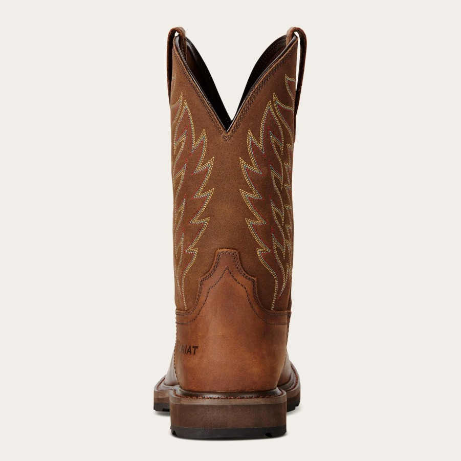 Boots & Shoes * | Ariat Men'S Groundbreaker Work Boot