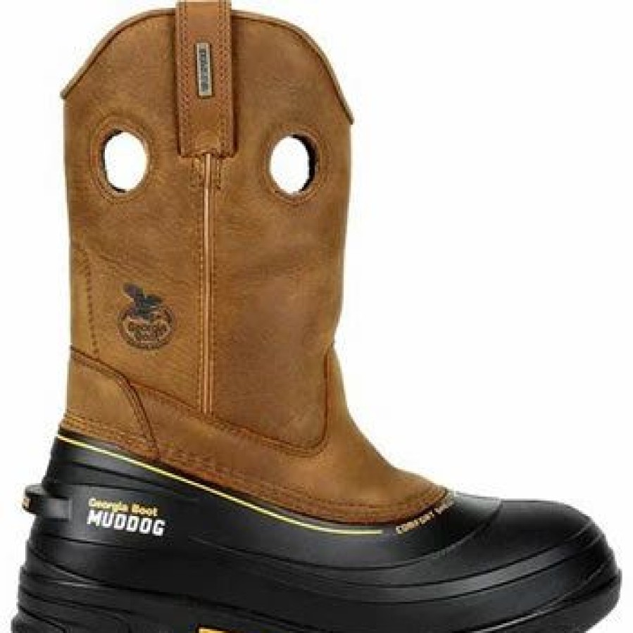 Boots & Shoes * | Georgia Boots Muddog Waterproof Work Wellington