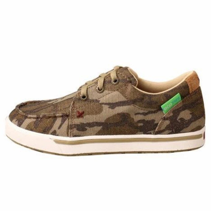 Boots & Shoes * | Twisted X Kids Mossy Oak Camo Kicks