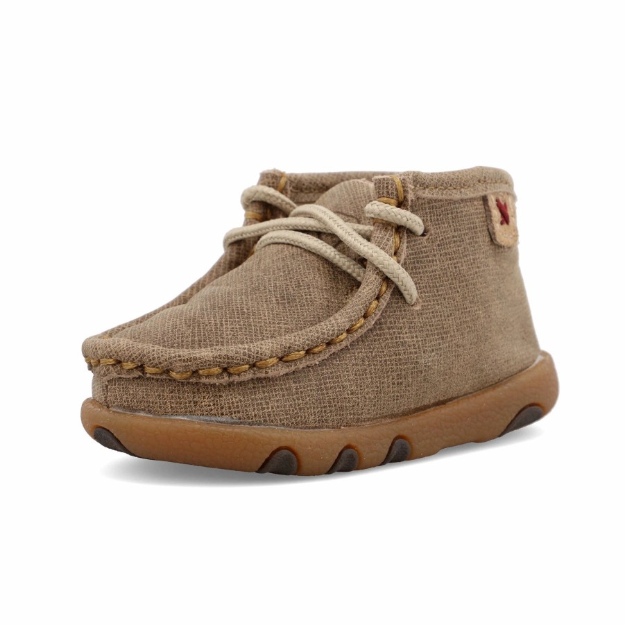 Boots & Shoes * | Twisted X Infant Dusty Tan Driving Moc