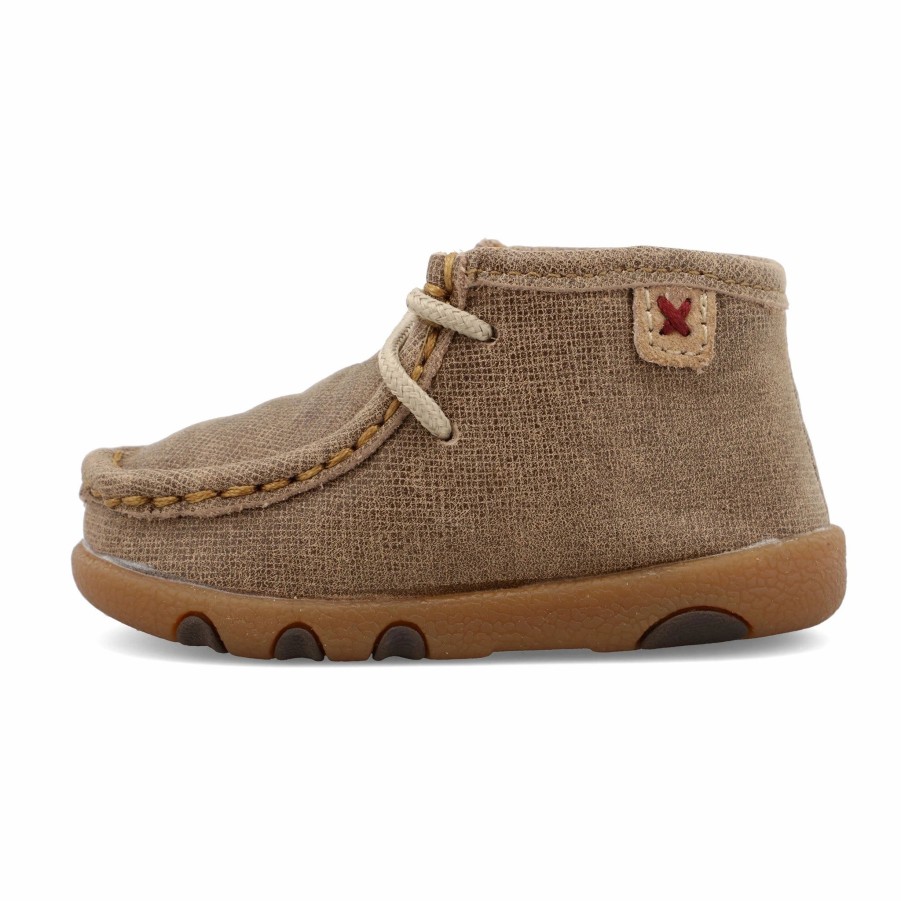 Boots & Shoes * | Twisted X Infant Dusty Tan Driving Moc