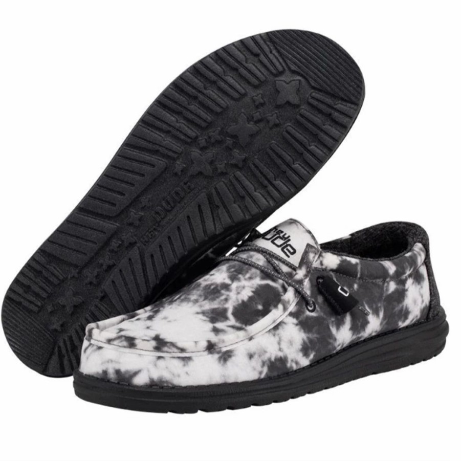 Boots & Shoes * | Heydude Hey Dude Men'S Wally Thunderstruck Tie Dye