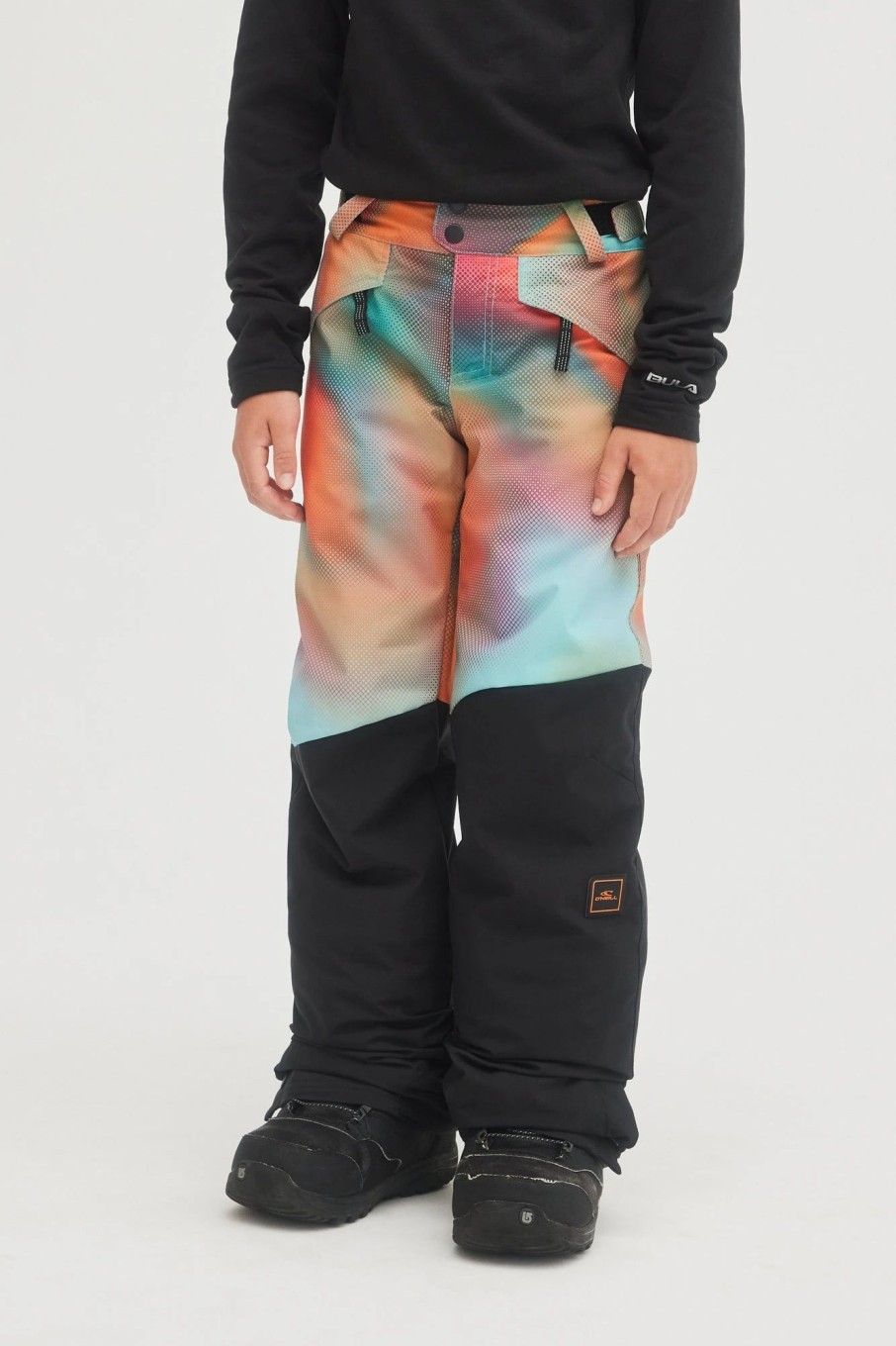 Boys * | O'Neill Anvil Printed Pants Dark Blue Fade Halftone