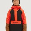 Boys * | O'Neill Boys Anorak Jacket Cherry Tomato