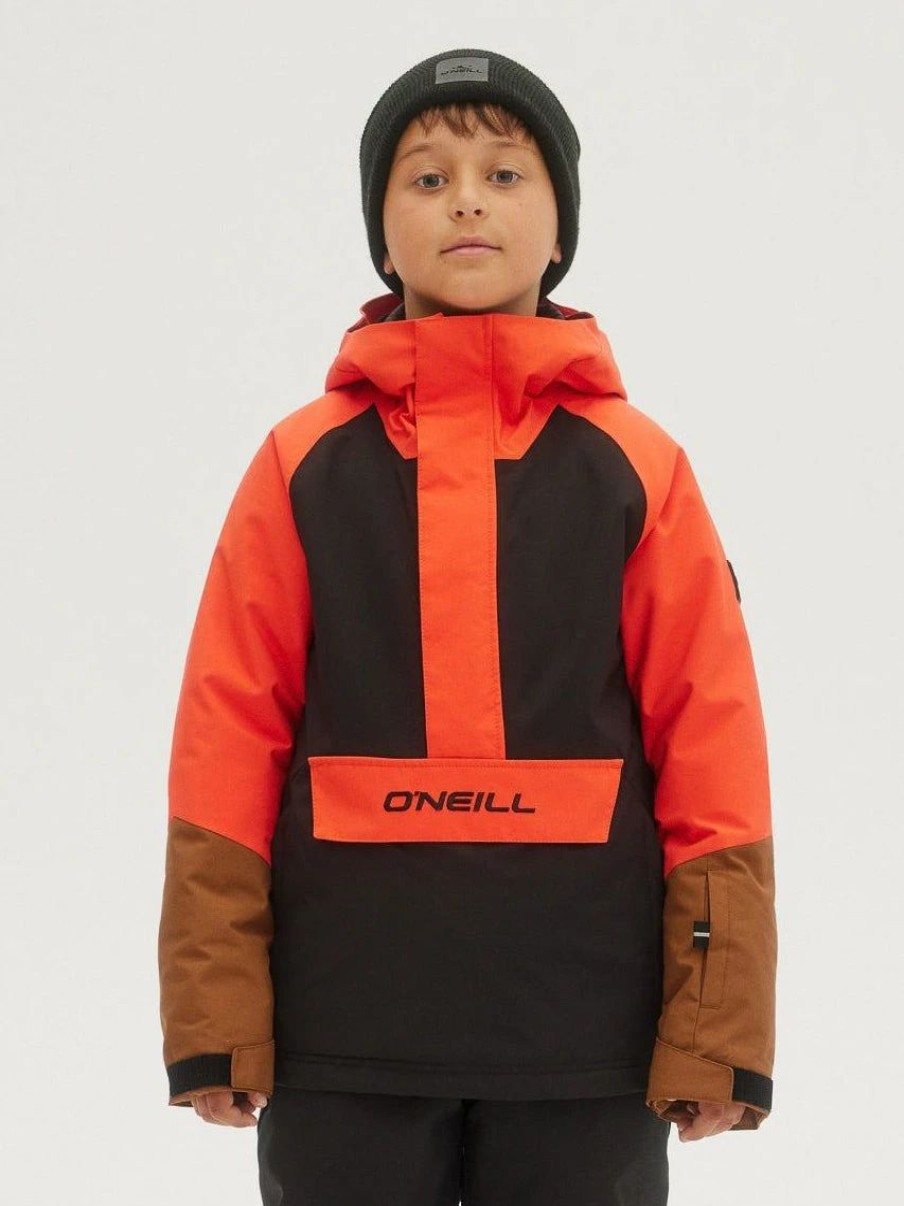 Boys * | O'Neill Boys Anorak Jacket Cherry Tomato