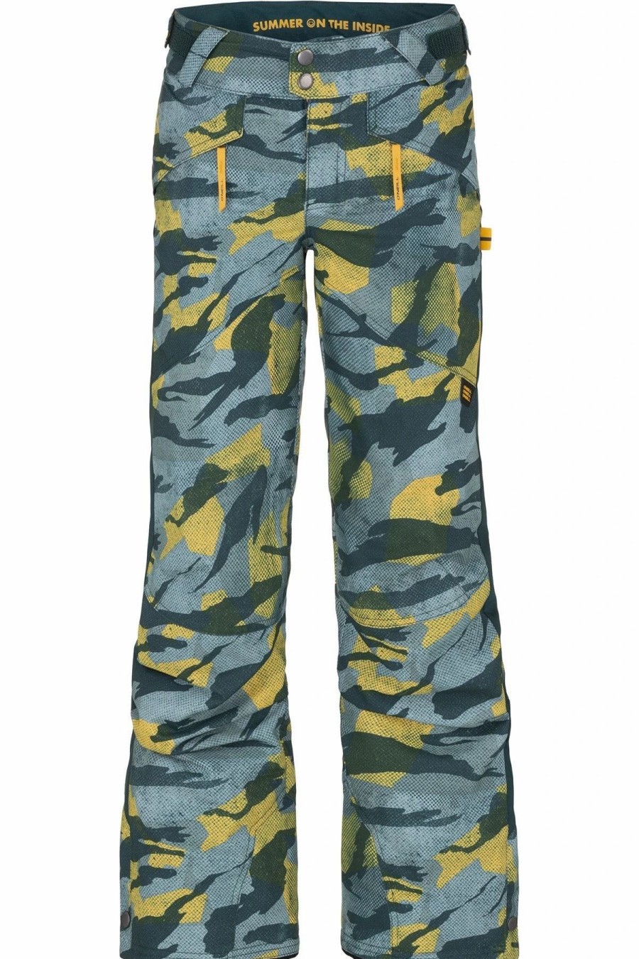 Boys * | O'Neill Aop Pants Green Aop