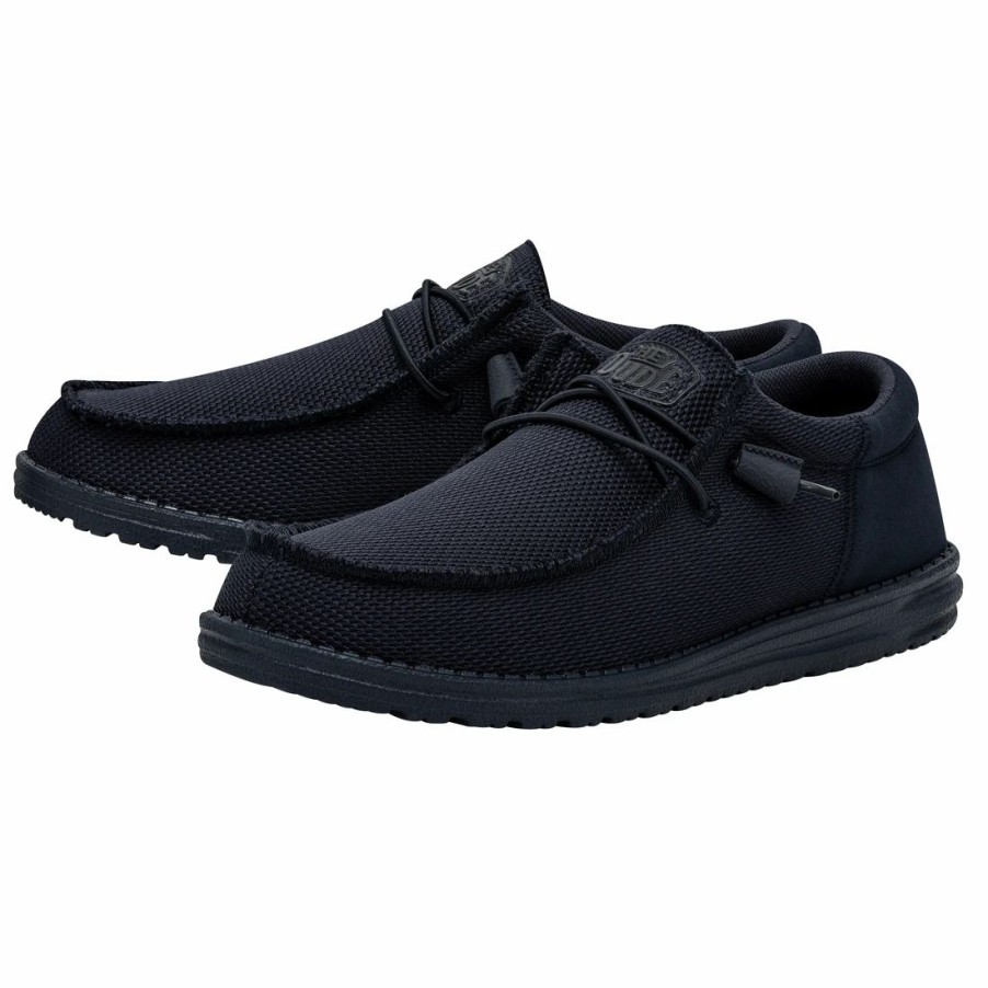 Boots & Shoes * | Heydude Hey Dude Wally Funk Mono Navy