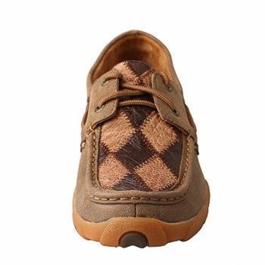 Boots & Shoes * | Twisted X Women'S Patchwork Driving Moc