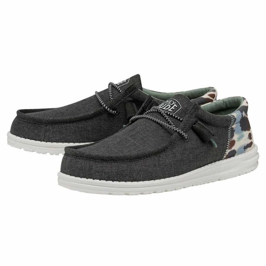 Boots & Shoes * | Heydude Hey Dude Wally Eco Tie Dye Grey