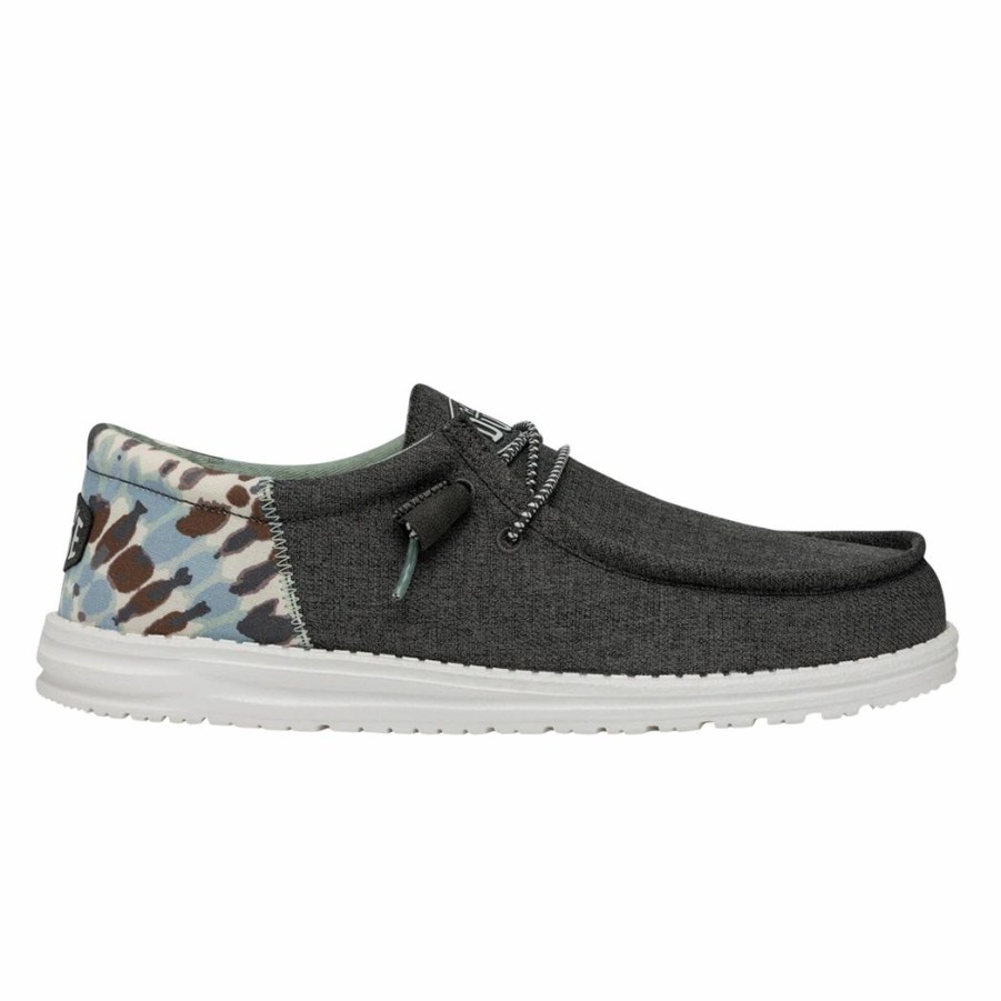 Boots & Shoes * | Heydude Hey Dude Wally Eco Tie Dye Grey