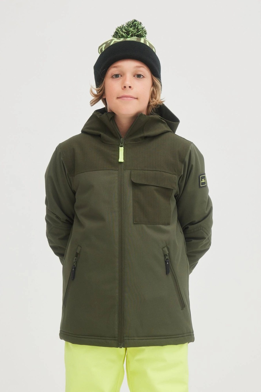 Boys * | O'Neill Utility Jacket Forest Night