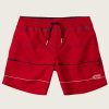 Boys * | O'Neill Stripe Shorts Red Aop