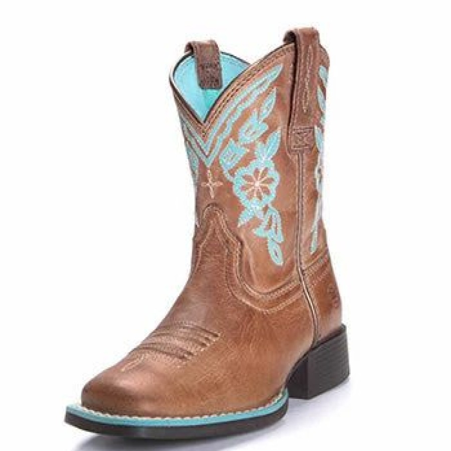 Boots & Shoes * | Ariat Kid'S Floral Top Boots