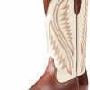 Boots & Shoes * | Ariat Men'S Nutmeg, Cream And Brown Sport Stonewall Boots