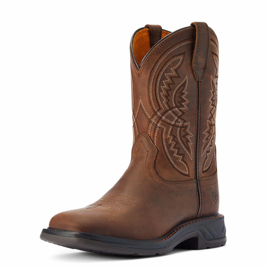 Boots & Shoes * | Ariat Kids Work Hog Boot