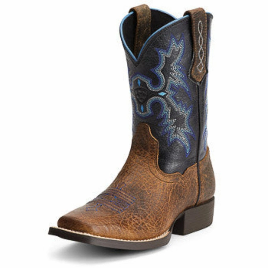 Boots & Shoes * | Ariat Kid'S Earth Tombstone Boots