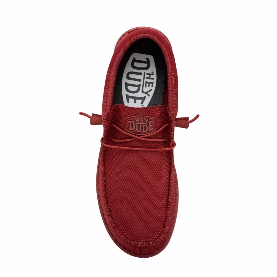 Boots & Shoes * | Heydude Hey Dude Wally Funk Mono Red