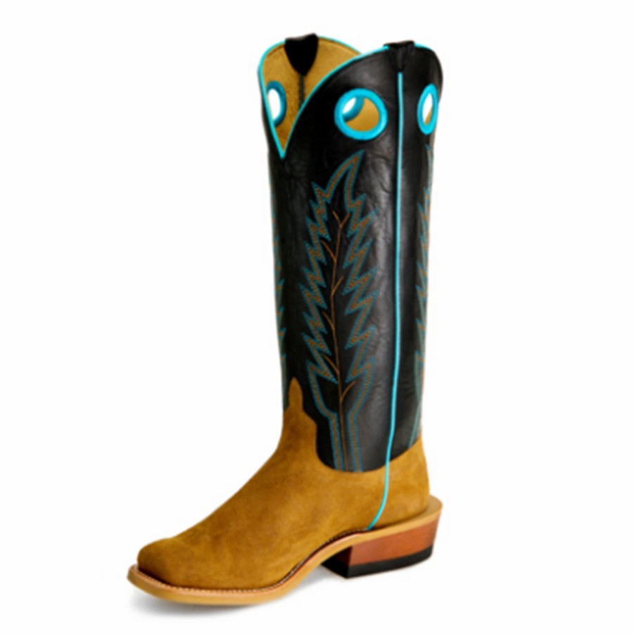 Boots & Shoes * | Horse Power Tan Roughout Cowboy Boots