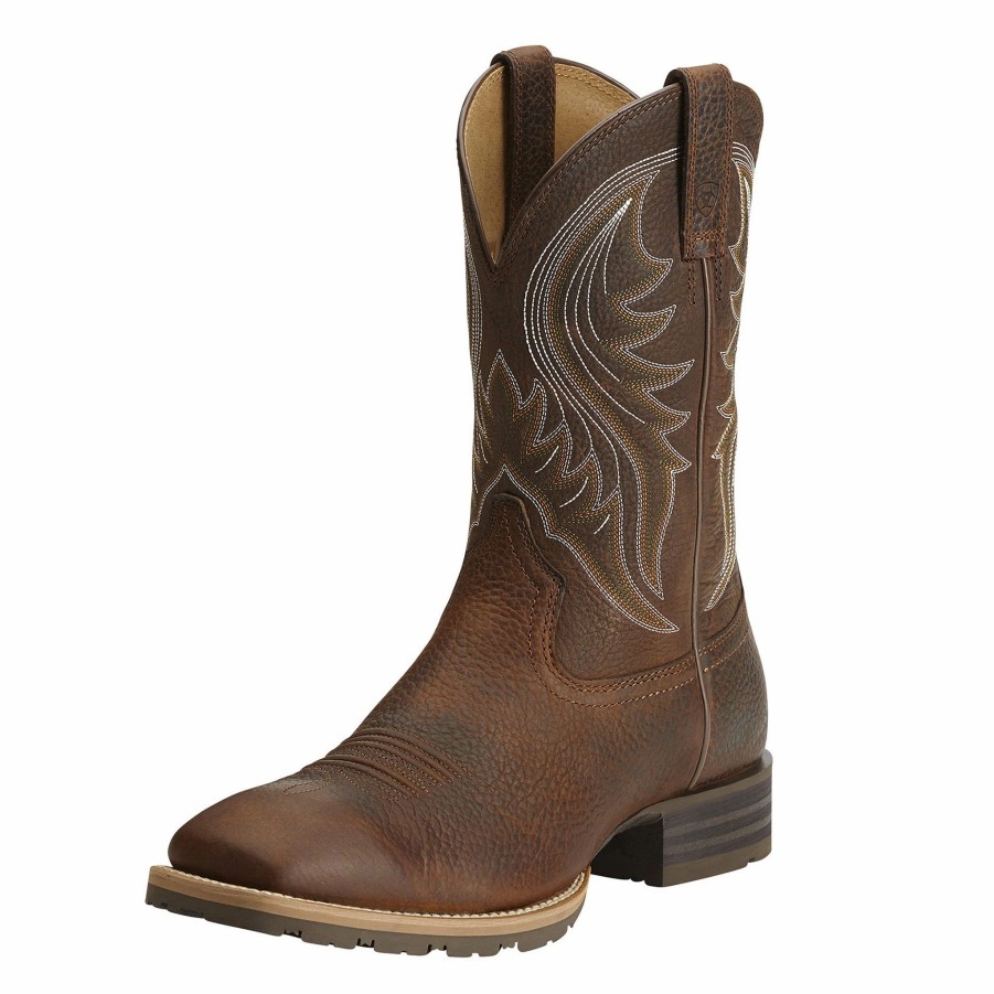 Boots & Shoes * | Ariat Men'S Hybrid Rancher Square Toe Boot