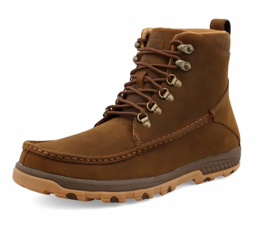 Boots & Shoes * | Twisted X Men'S 6 Driving Moc Hiker With Cell Stretch