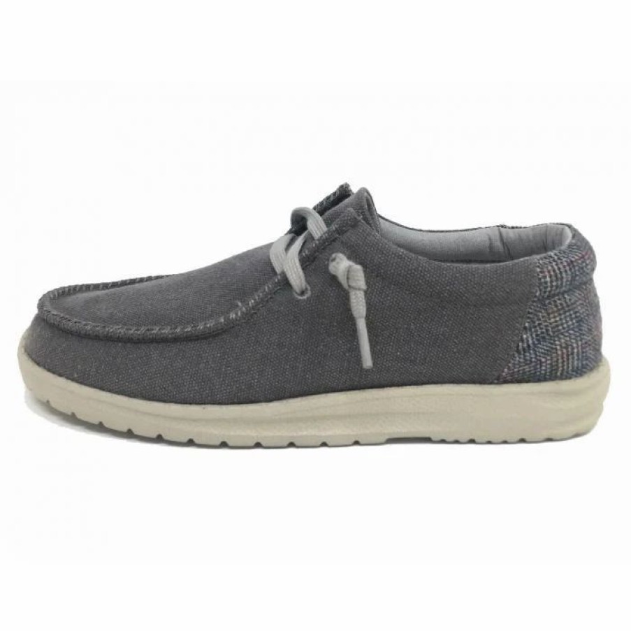 Boots & Shoes * | Western Edge Men'S David Grey Casual Shoe