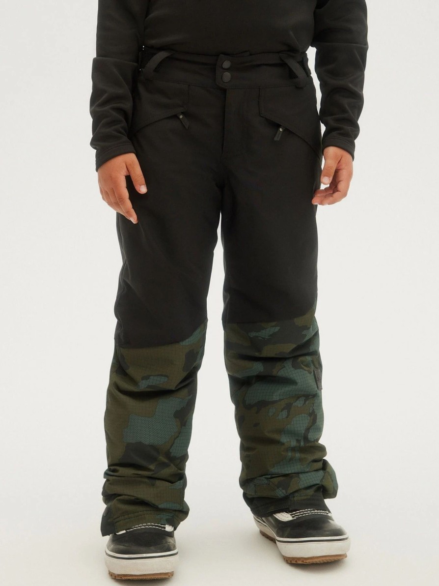 Boys * | O'Neill Boys Anvil Colorblock Pants Black Out