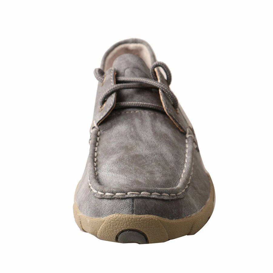 Boots & Shoes * | We Exclusive ~ Twisted X Women'S Steel Grey Driving Moc