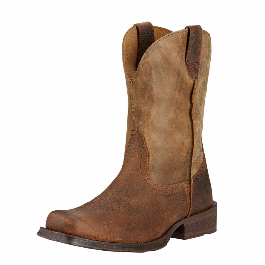 Boots & Shoes * | Ariat Men'S Rambler Western Boots