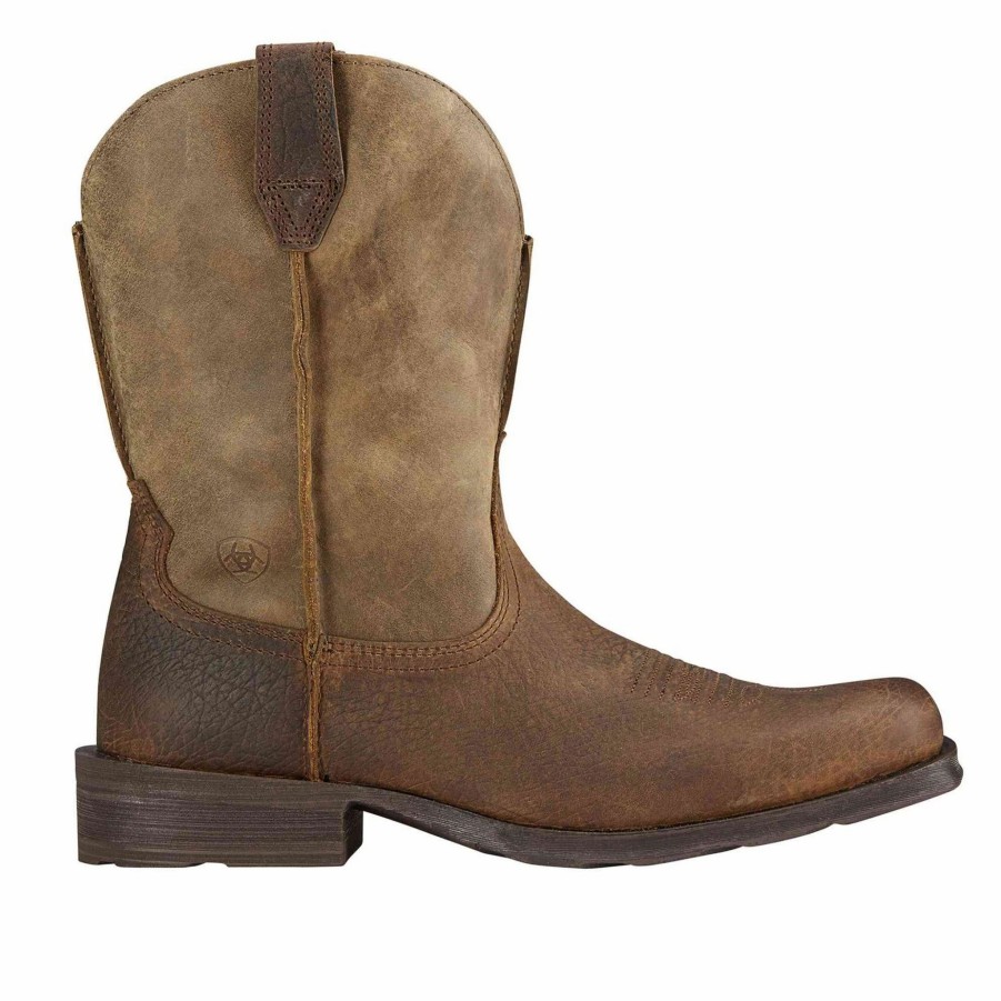 Boots & Shoes * | Ariat Men'S Rambler Western Boots