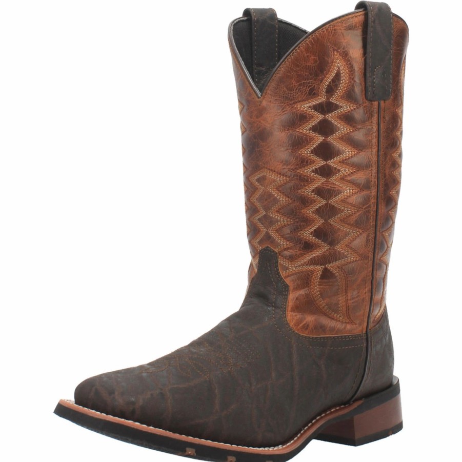 Boots & Shoes * | Laredo Brown And Rust Dillon Boots