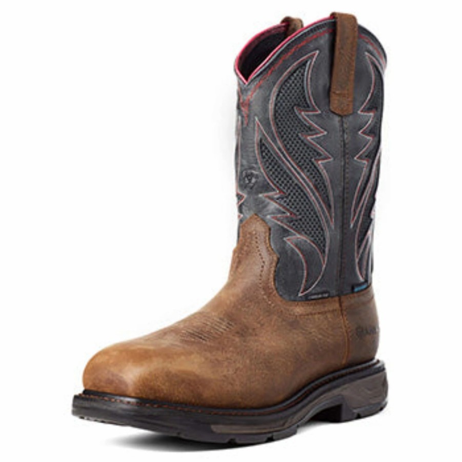 Boots & Shoes * | Ariat Men'S Workhog Venttek Boot