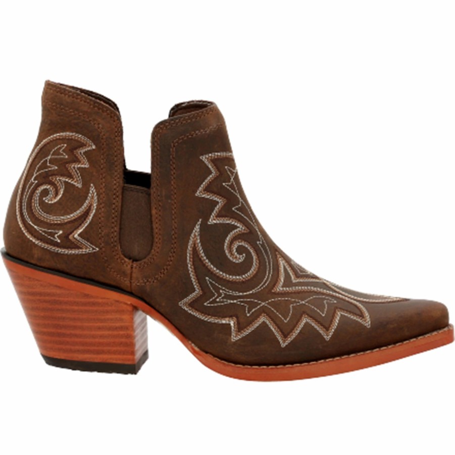 Boots & Shoes * | Durango Boots Durango Coffee Brown Bootie