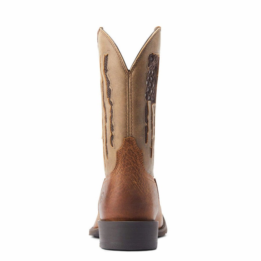 Boots & Shoes * | Ariat Men'S Venttek Flag Boots