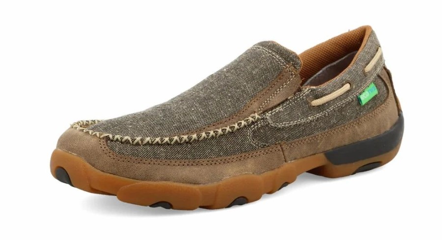 Boots & Shoes * | Twisted X Men'S Eco Twx Dust Slip On Moc