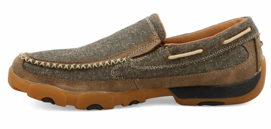 Boots & Shoes * | Twisted X Men'S Eco Twx Dust Slip On Moc