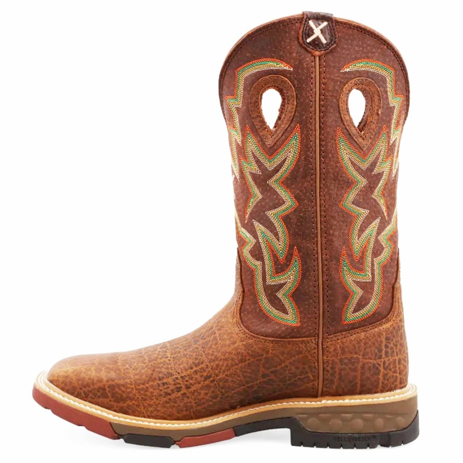 Boots & Shoes * | Twisted X Men'S Cell Stretch Pull-On Work Boot