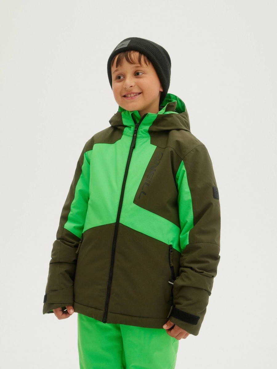 Boys * | O'Neill Boys Hammer Jacket Poison Green