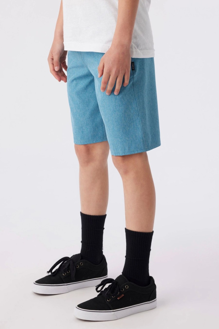 Boys * | O'Neill Reserve Heather 18" Hybrid Short Bay Blue