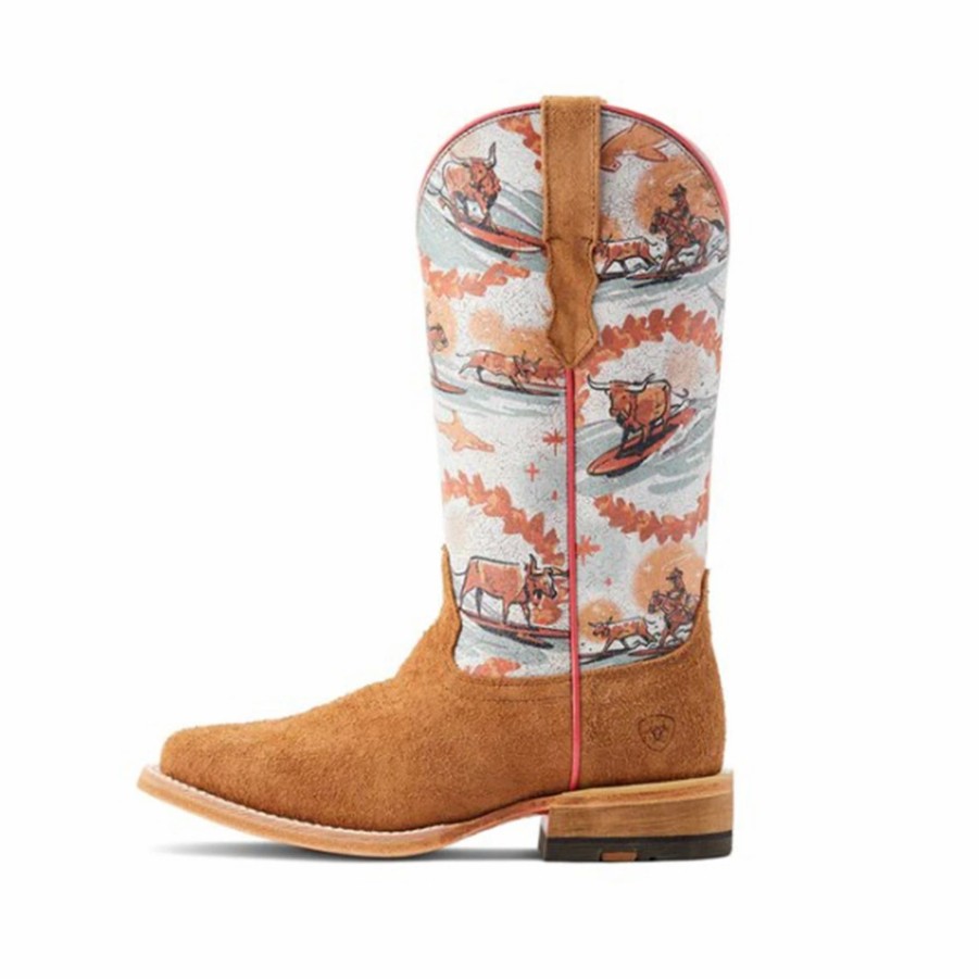 Boots & Shoes * | Ariat Women'S Frontier Aloha Western Boot