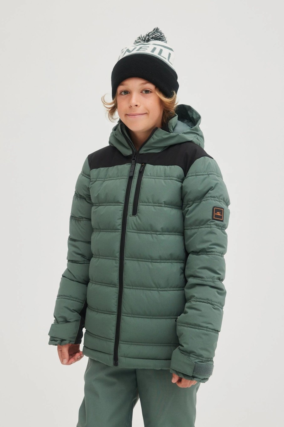 Boys * | O'Neill Igneous Jacket Balsam Green Colour Block