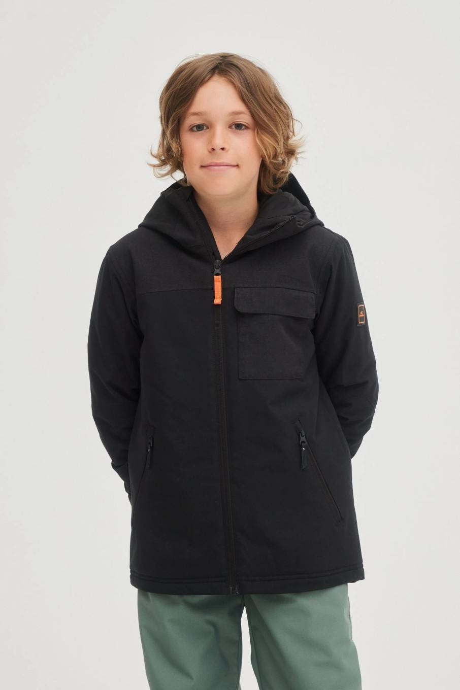 Boys * | O'Neill Utility Jacket Black Out